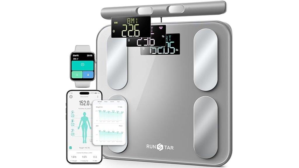 digital bathroom body scale