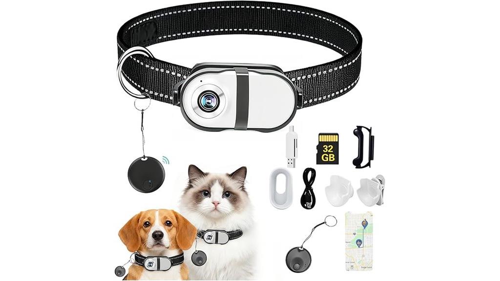 dog camera collar with gps