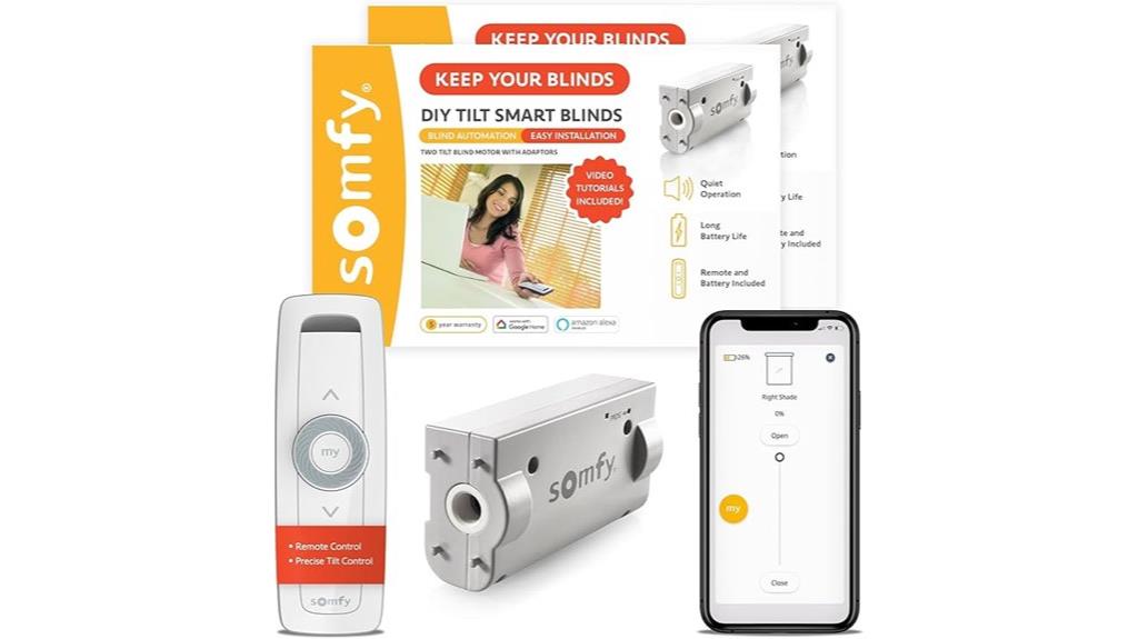 dual blind tilt motor kit