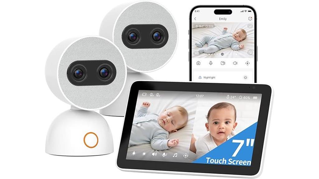 dual camera baby monitor