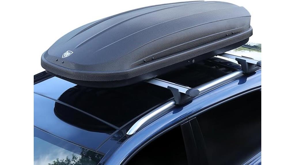 dual side opening roof box