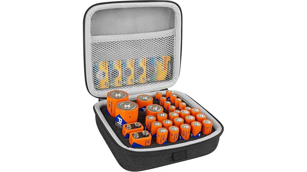 durable battery storage box