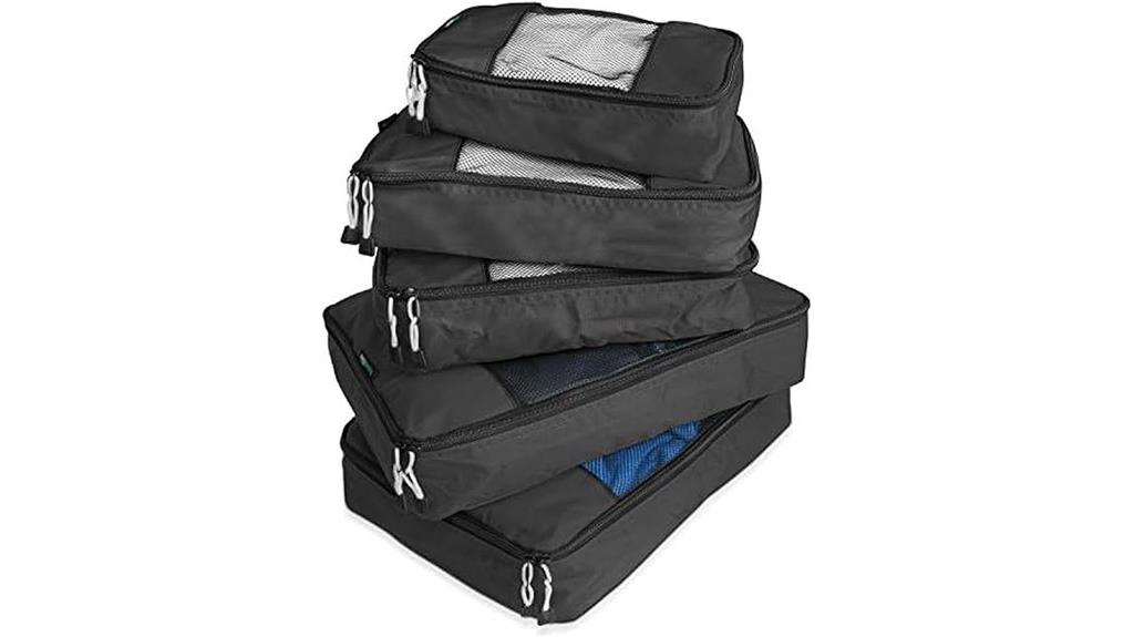 durable five piece packing set