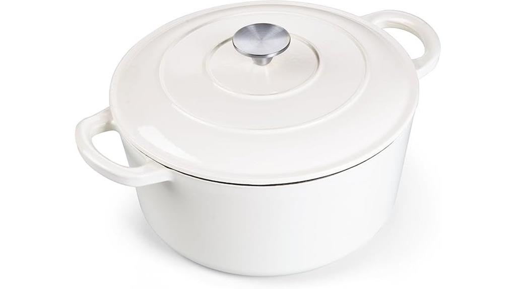e far 7qt enamel dutch oven