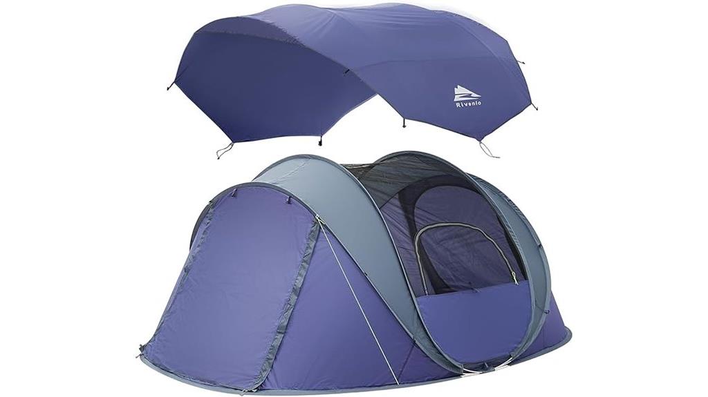 easy waterproof camping tent