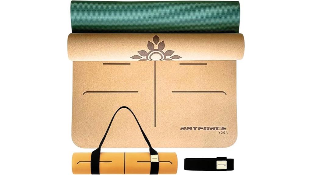 eco friendly cork yoga mat