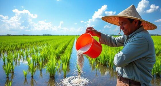 efficient rice nitrogen practices