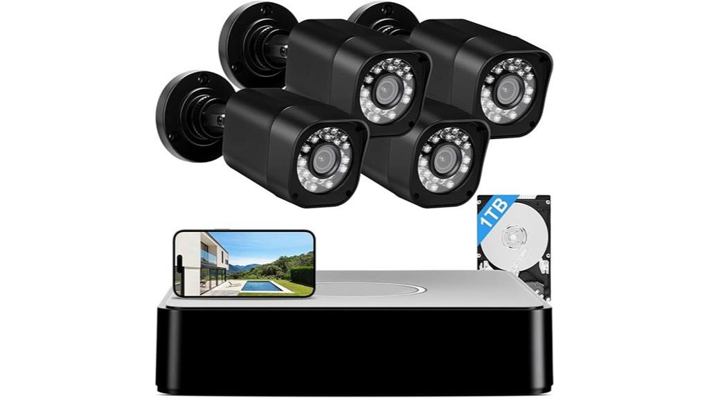 eight camera security system