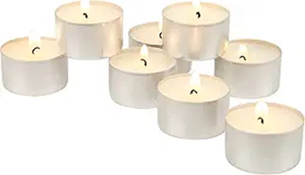 eight hour tea light candles
