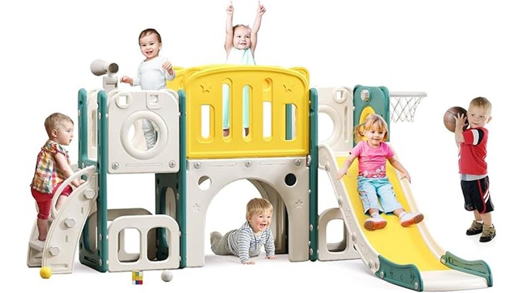 eight in one toddler playground
