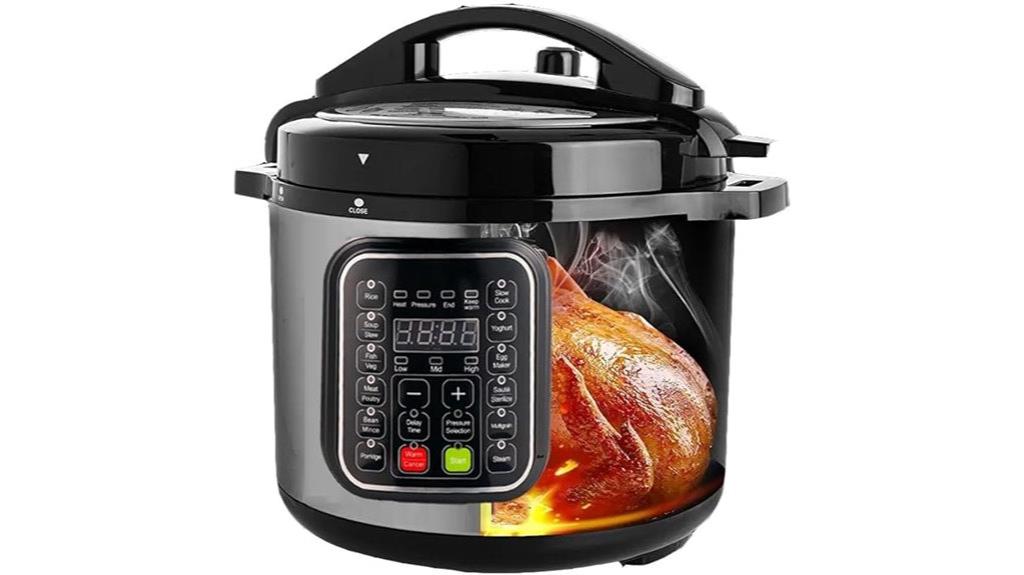 eight quart stainless steel