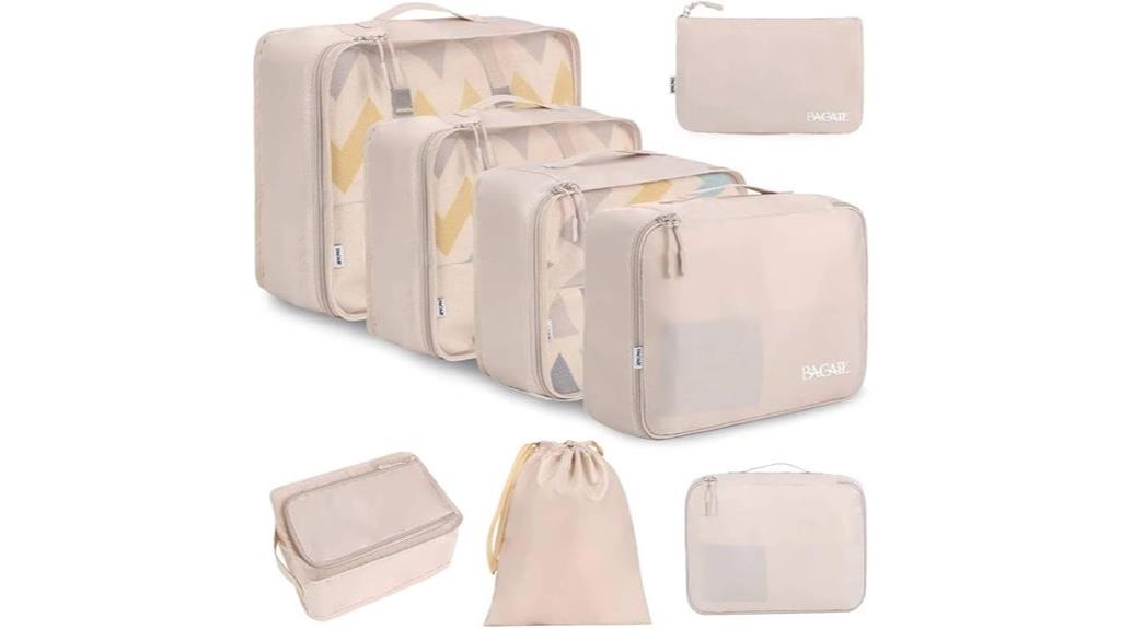 eight travel cubes set