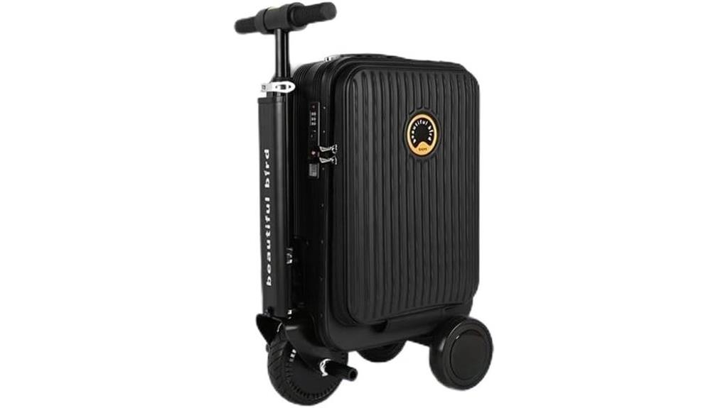 electric carry on smart luggage