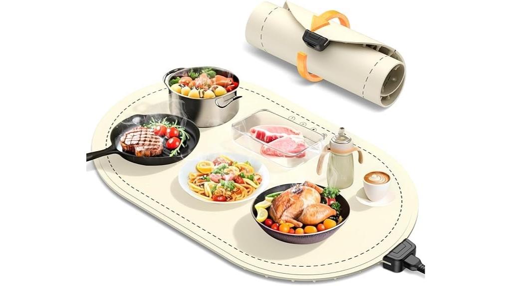 electric food warming tray
