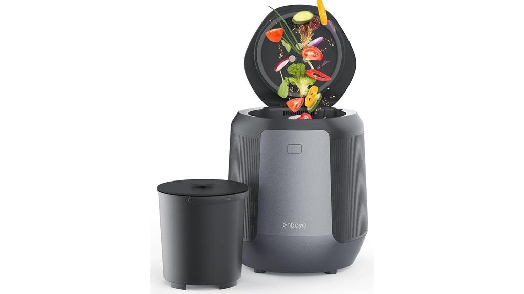 electric food waste bin