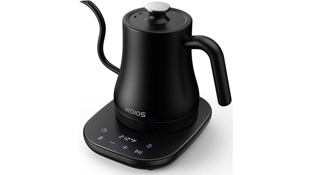 electric kettle with adjustable temperature
