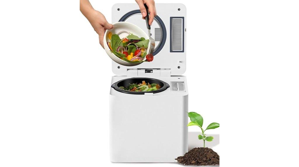 electric kitchen compost bin