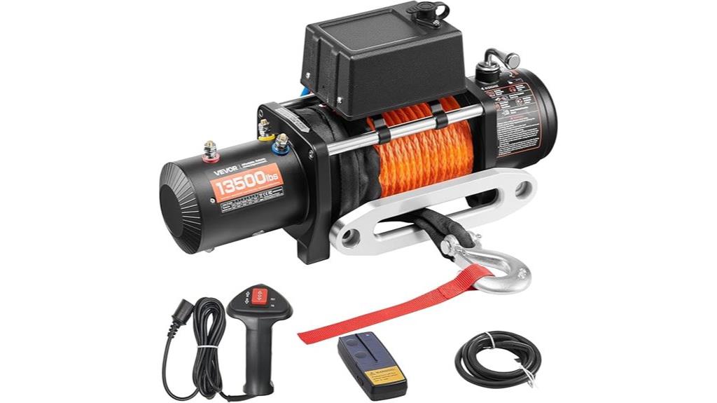 electric truck winch capacity