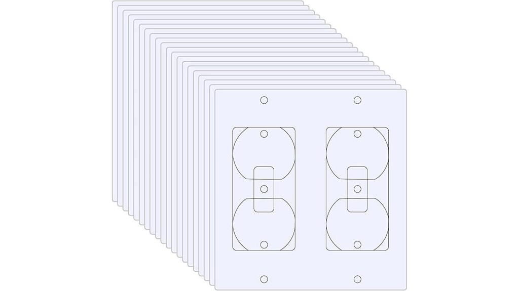 electrical outlet insulator covers