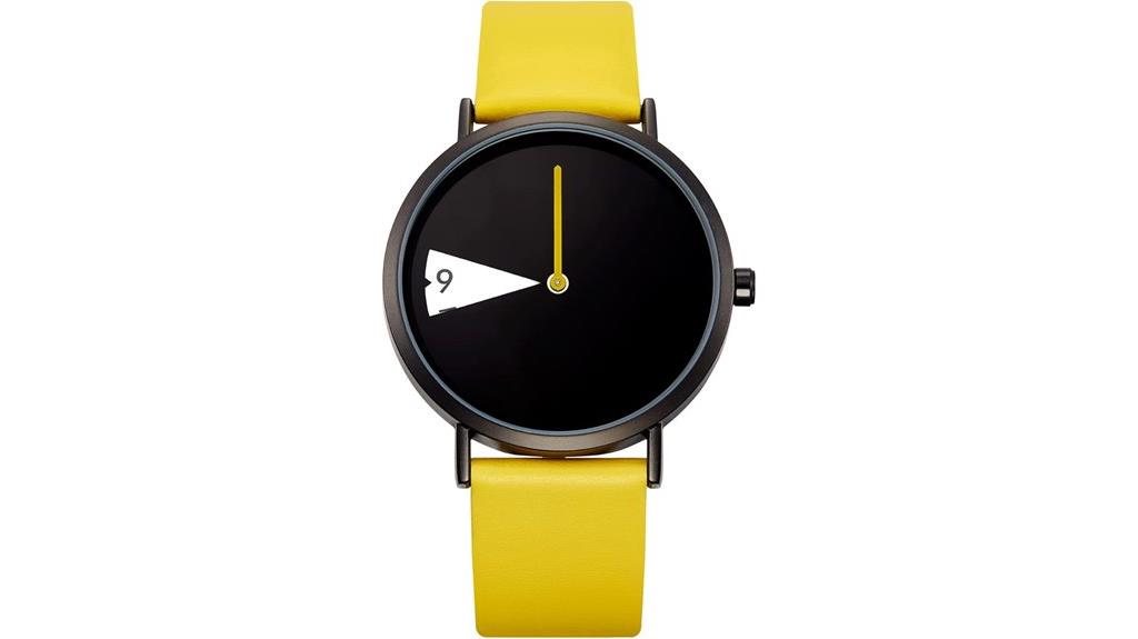 elegant minimalist quartz watch