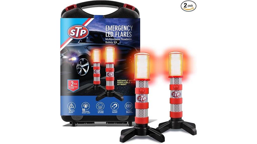 emergency led road flares