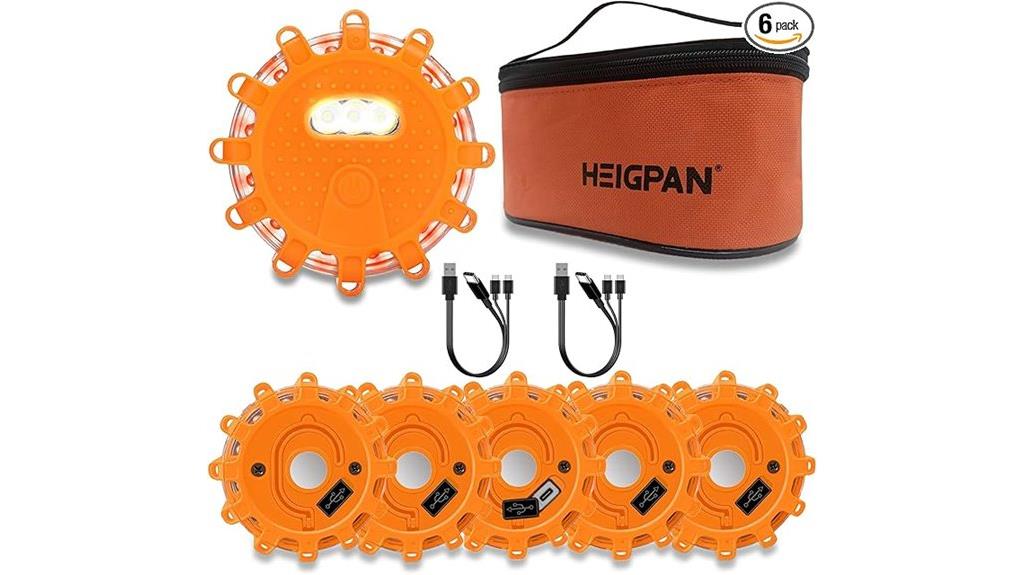 emergency road flares kit