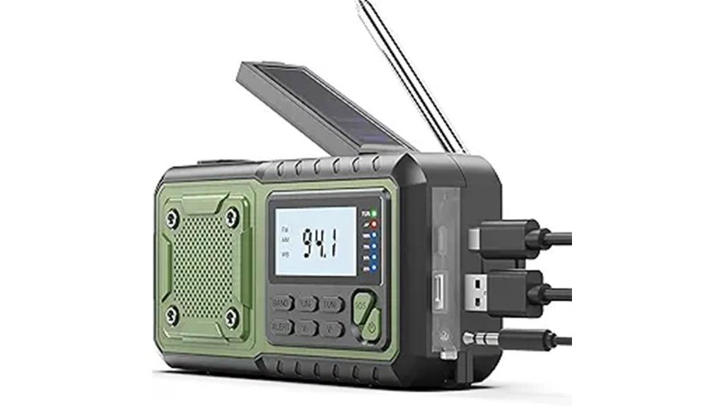 emergency solar radio kit