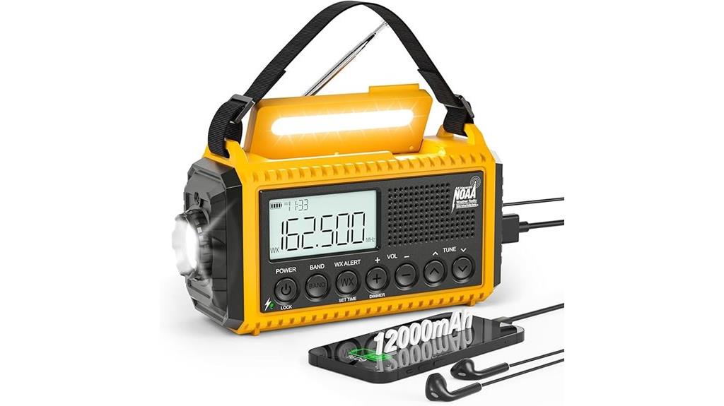 emergency weather radio power