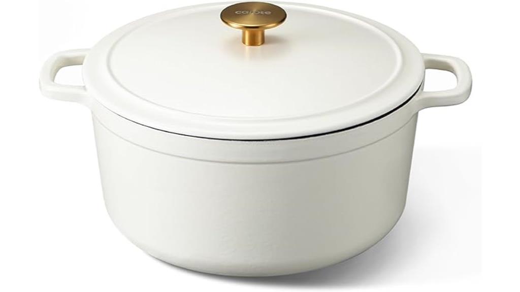 enameled cast iron pot