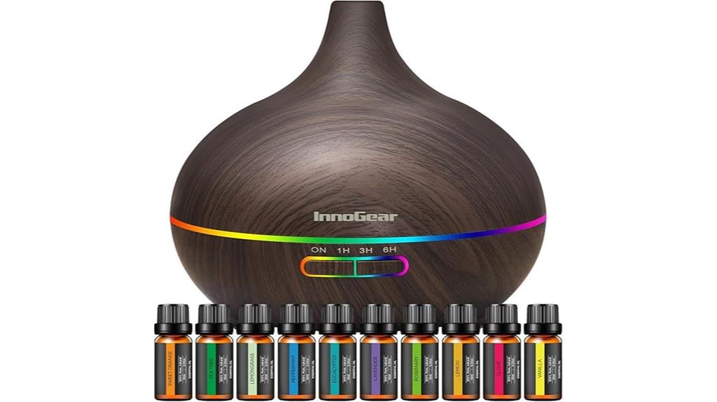 essential oil diffuser set