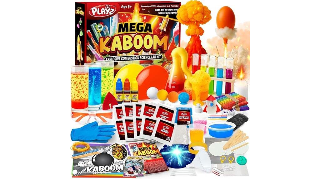 explosive science kit for kids
