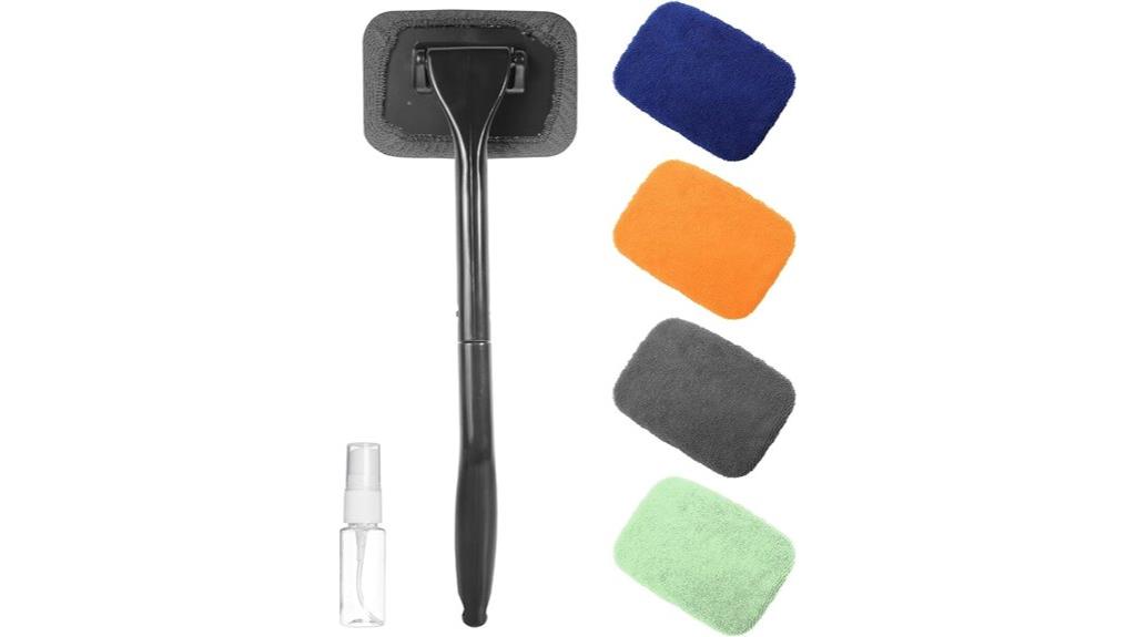 extendable microfiber windshield cleaner