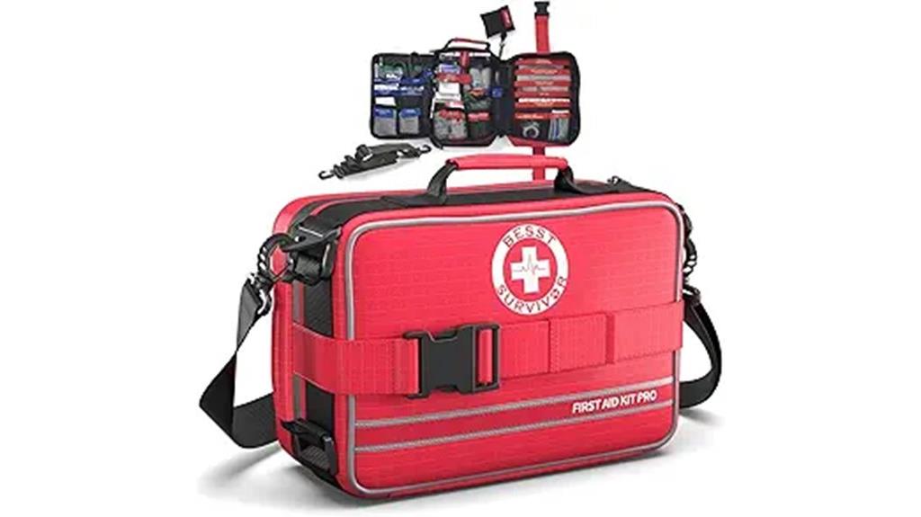 extensive home first aid kit