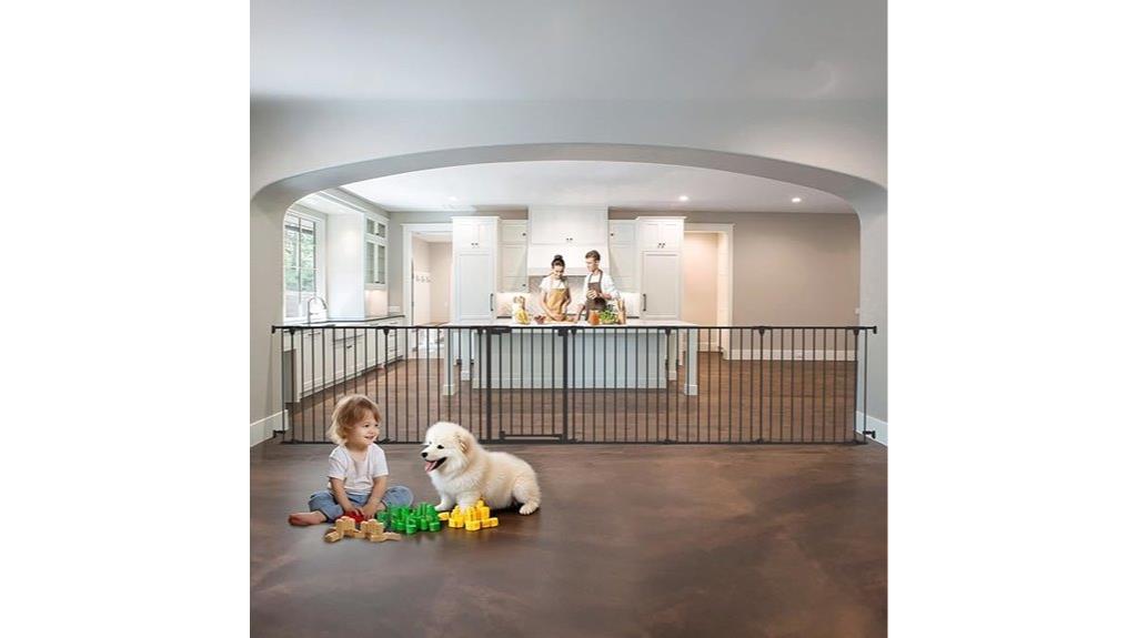 extra wide baby gate