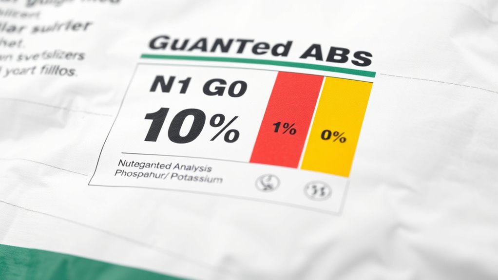 fertilizer composition and guarantees