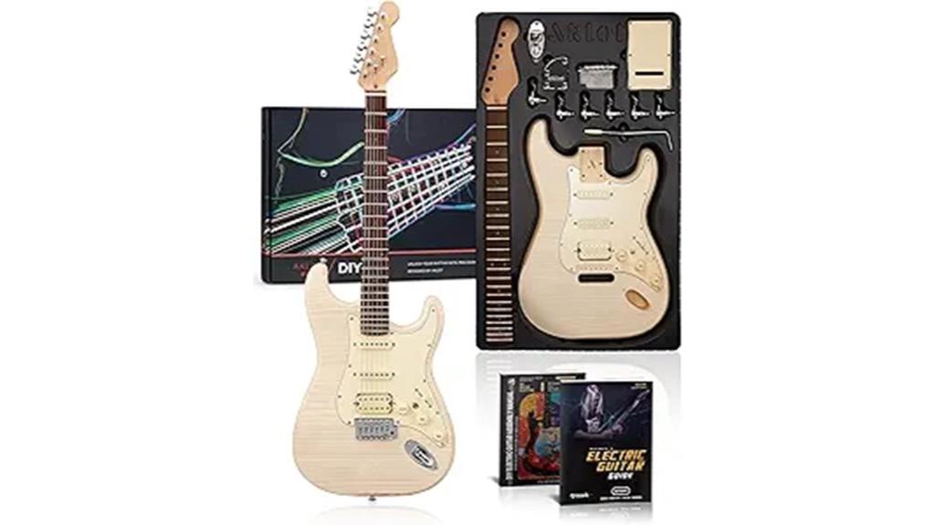 flame maple roasted neck