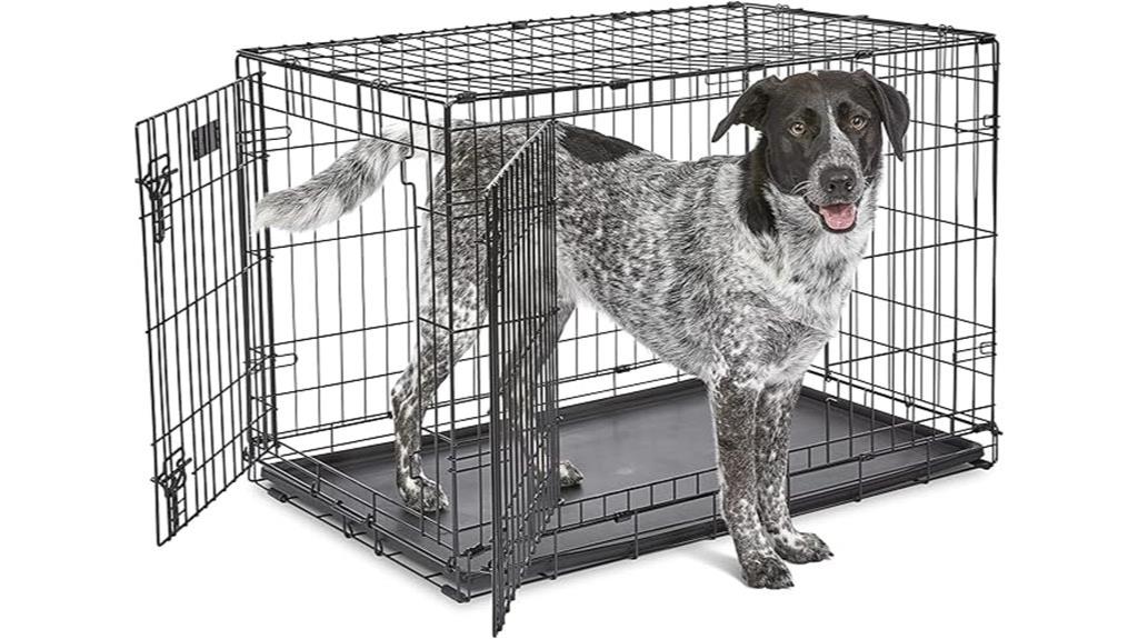 foldable dog crate divider