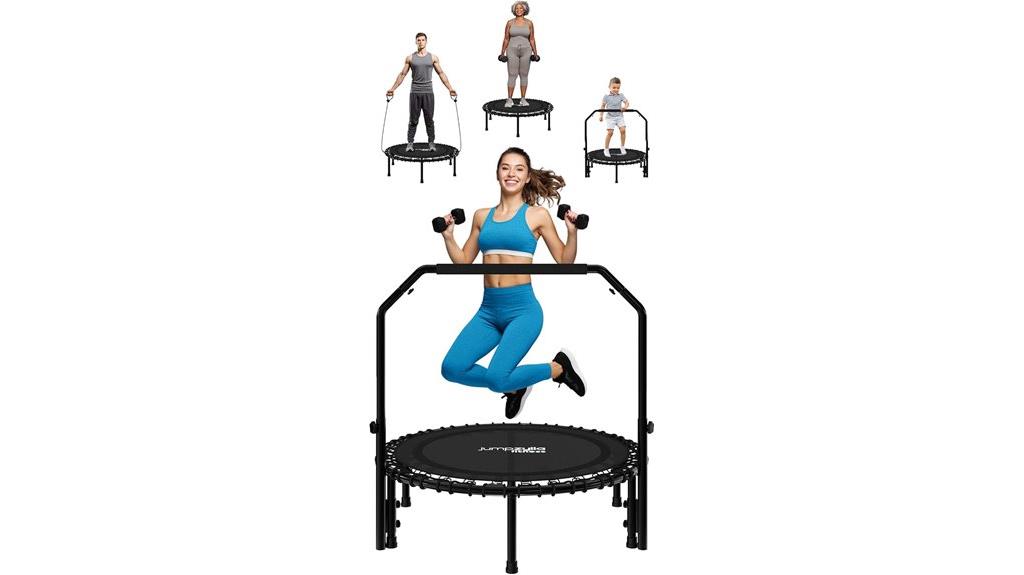 foldable fitness trampoline
