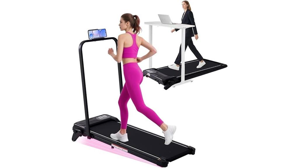 foldable incline electric treadmill