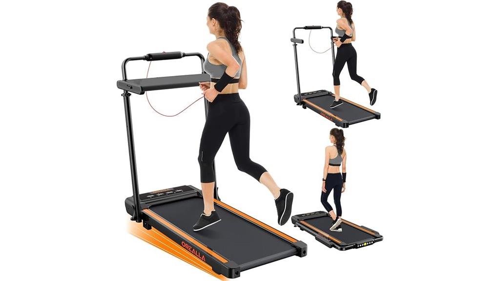 foldable incline walking desk