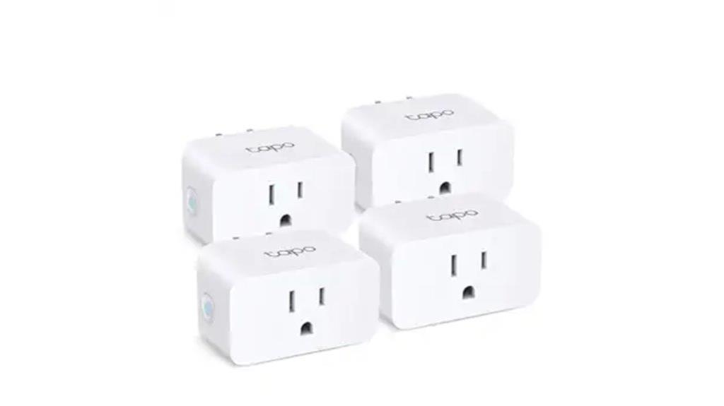 four pack tapo smart plugs