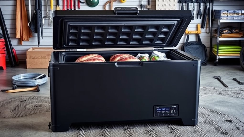 garage freezer selection tips