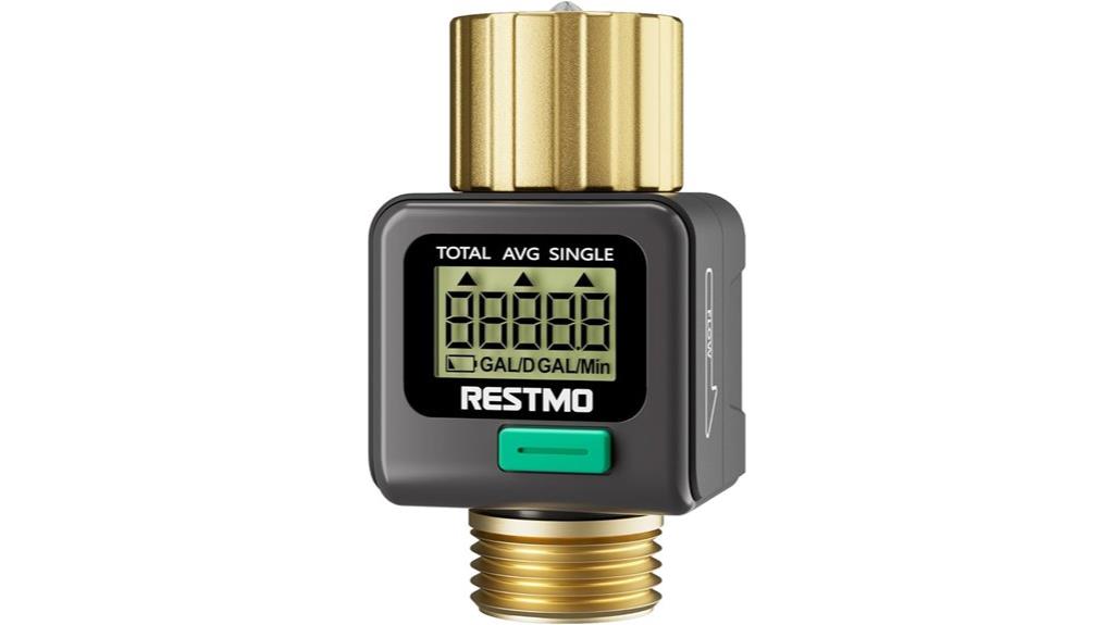 garden hose rv meter