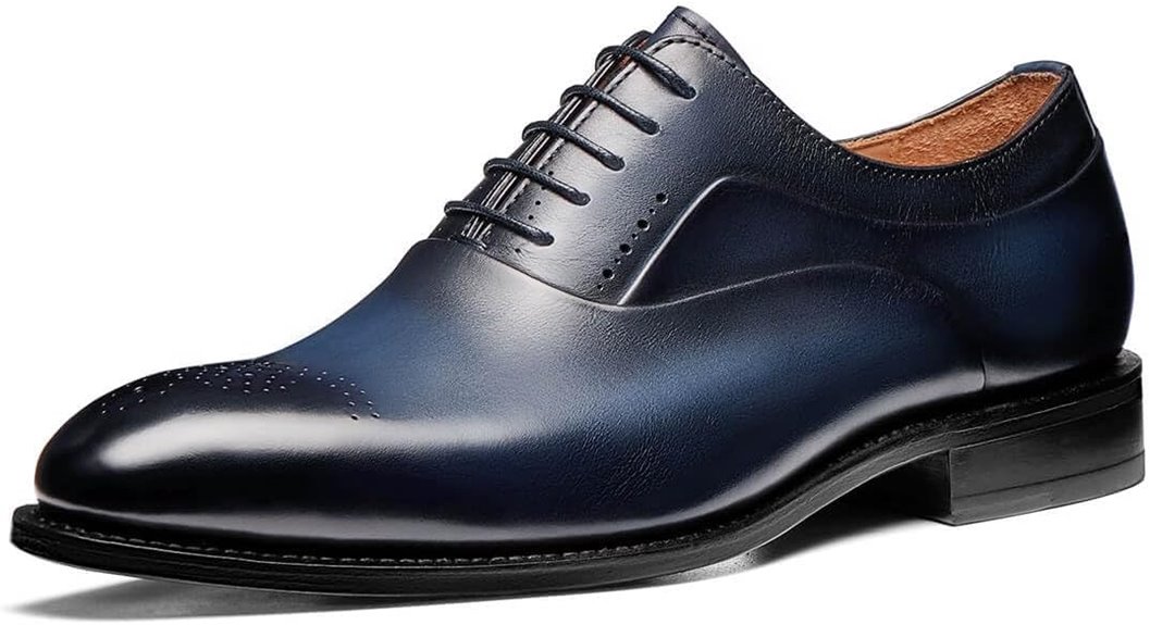 genuine leather dress shoes