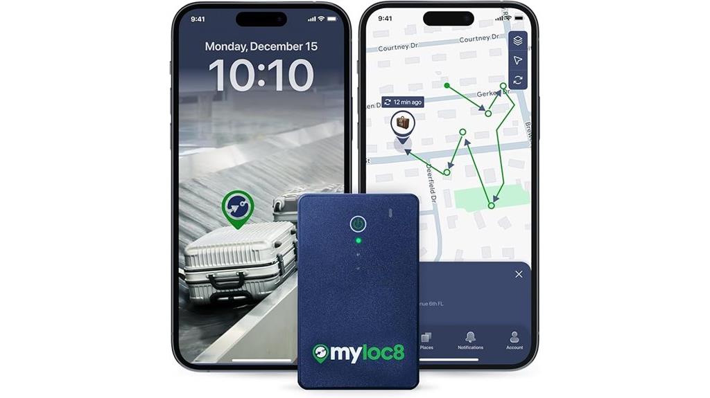 gps luggage real time tracking
