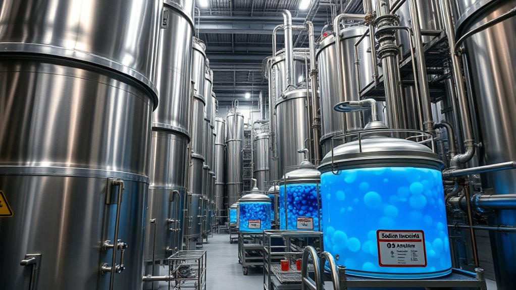 handle sodium hydroxide safely