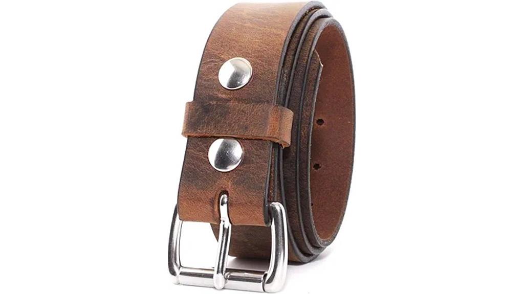 handmade veg tanned buffalo