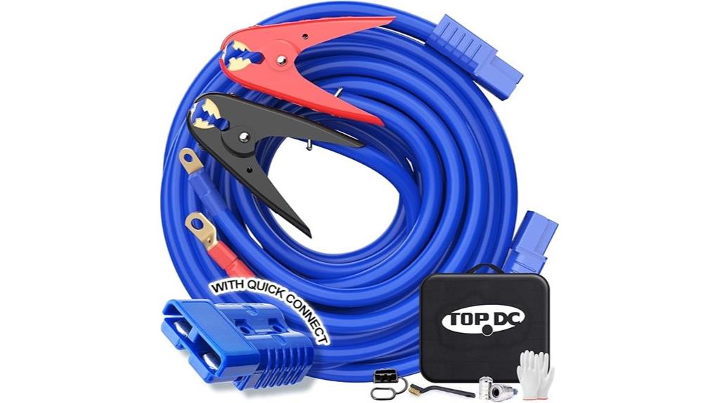 heavy duty 25ft booster cables