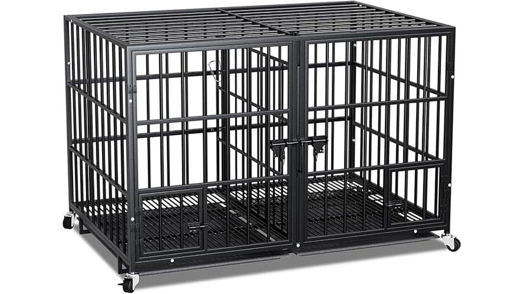 heavy duty dog crate