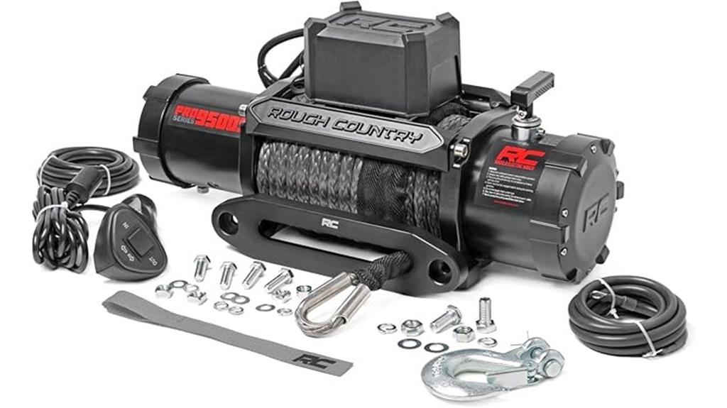 heavy duty synthetic winch
